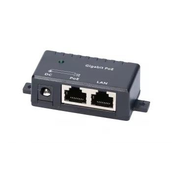 Inyector PoE Gigabit Extralink 1 puerto, 1x 1000Mb/s RJ45, Cube