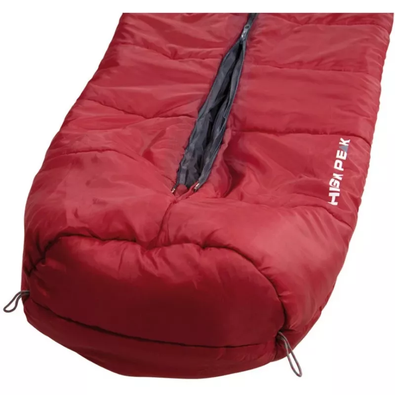 Saco de dormir momia High Peak Century 300 Poliéster Gris Rojo 230 cm