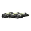 Lexmark - Pack de 3 - Amarillo, cian, magenta - Original - Cartucho de tóner LCCP - para Lexmark CS820, CX820, CX825, CX860 (72K0D50)