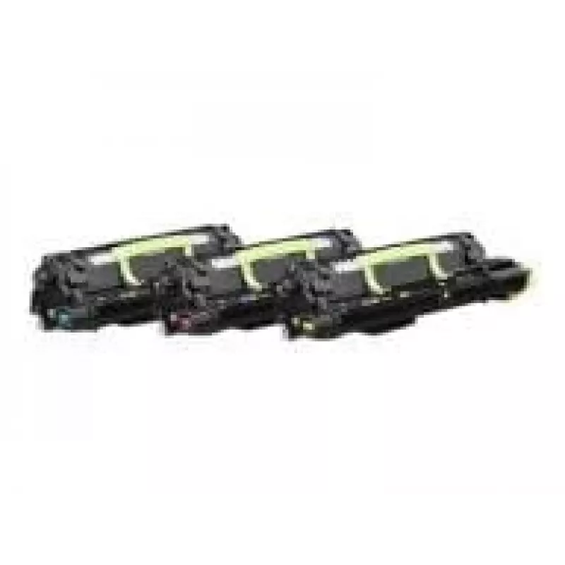 Lexmark - Pack de 3 - Amarillo, cian, magenta - Original - Cartucho de tóner LCCP - para Lexmark CS820, CX820, CX825, CX860 (72K0D50)