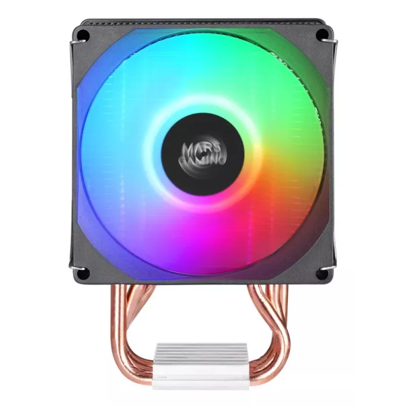 TACENS Mars Gaming MCPU-X3 90 PWM disipador de CPU, TDP de 190 W, negro