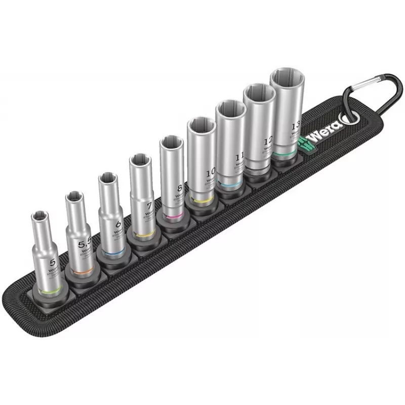 Juego de vasos/llaves de vaso Wera 05004525001