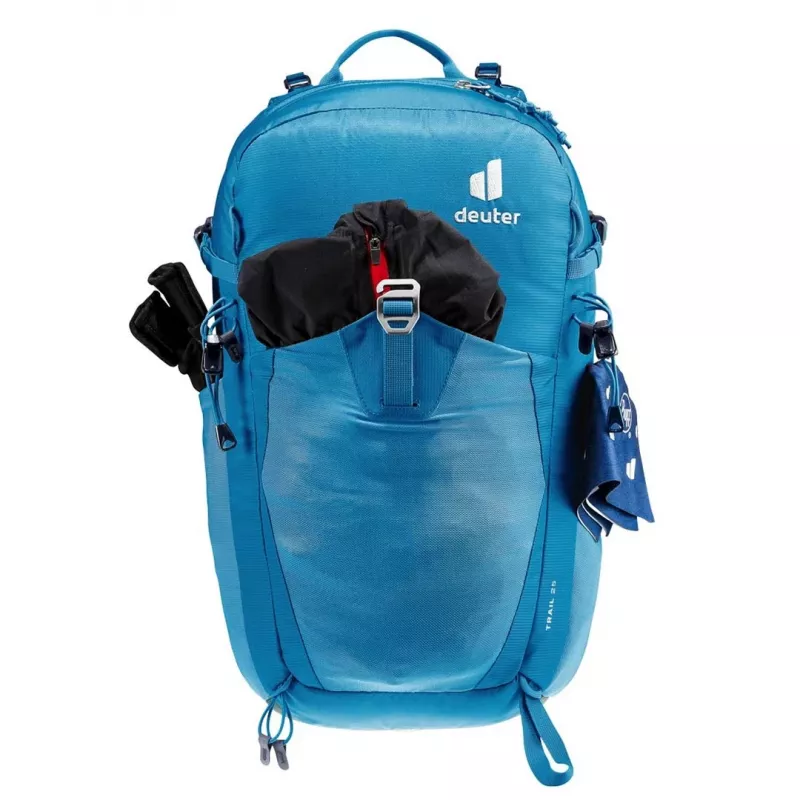 Mochila DEUTER Trail 25 mochila de excursión de día, 25 L, poliéster, funda de lluvia, cinturón lumbar