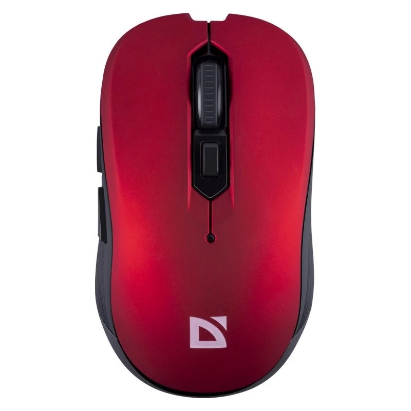 Ratón inalámbrico RF silencioso DEFENDER Gassa MM-105 — Ambidiestro, 1600 DPI, 2,4 GHz, receptor nano USB
