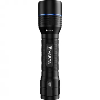 Linterna Varta F30R aluminio recargable LED, carcasa de aluminio, recargable