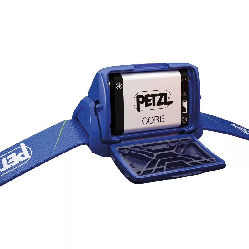 Linterna frontal Petzl Tikka Core azul LED 100 lm USB recargable