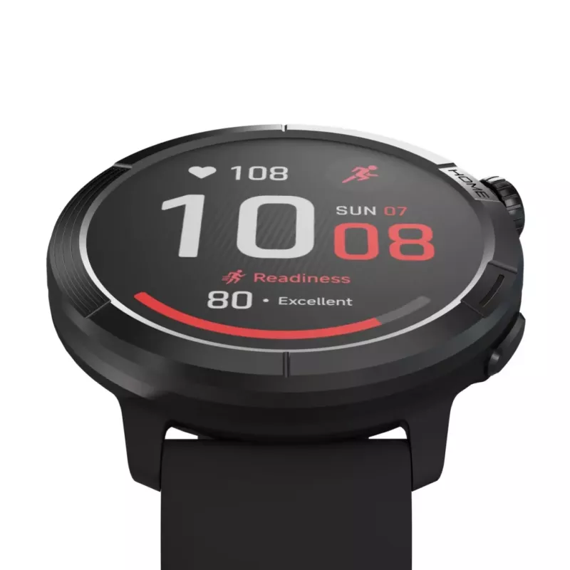 Reloj de pulsera Stelio STSWA102BT Activ Pro GPS 46 mm caja de titanio negra