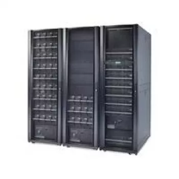 APC Symmetra PX 128kW escalable a 160kW - configuración de alimentación - AC 400 V - 128 kW - 128000 VA - 3 fases - 42HE - negro (SY128K160H)