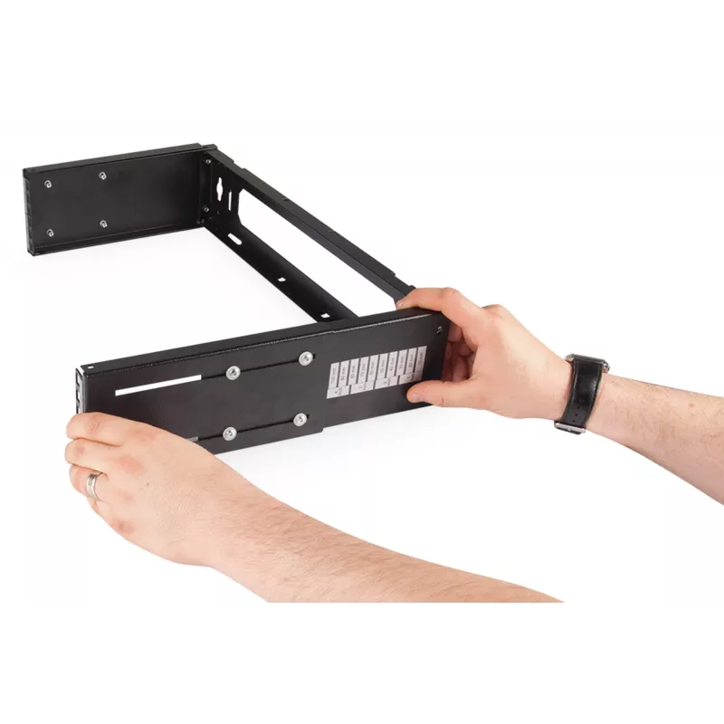 Rack de montaje en pared Digitus DN-19 PB-4U-SW