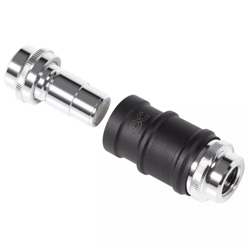 Adaptador para bloque de agua Aquatuning GmbH 13857 latón níquel plástico negro cromo