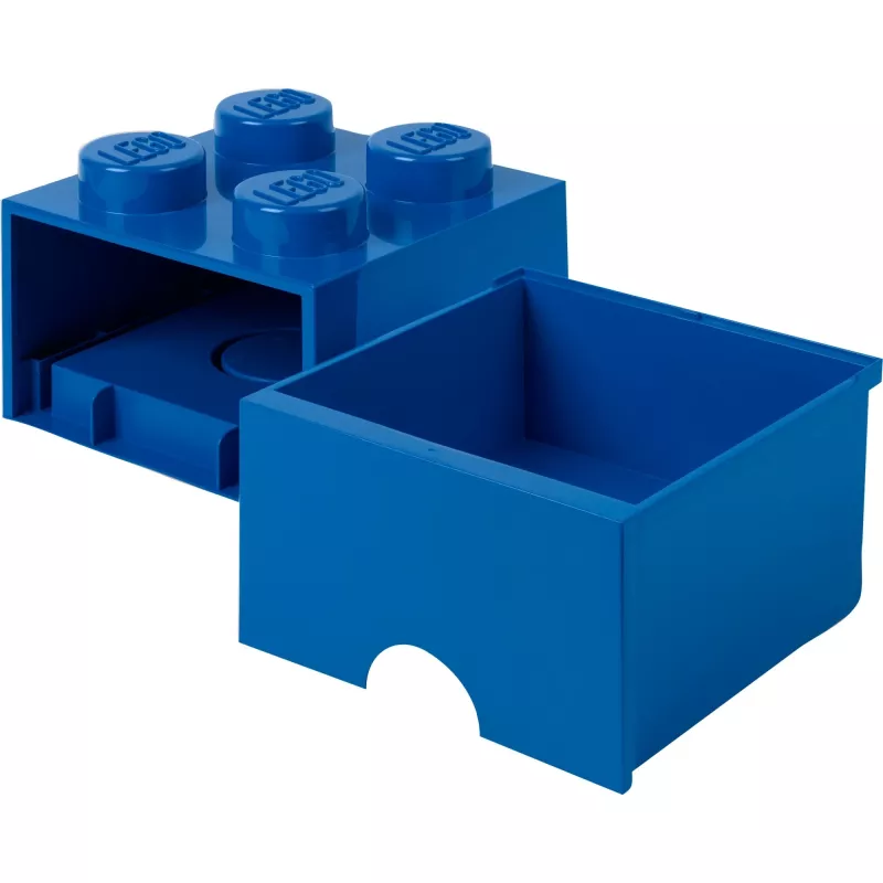 Cajón LEGO Brick Drawer 4 azul, caja de almacenamiento azul