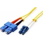 Roline - Cable de conexión - LC Monomodo (M) a SC Monomodo (M) - 5 m - Fibra óptica - 9/125 micrómetros - OS2 - Libre de halógenos - Amarillo (21.15.8794)