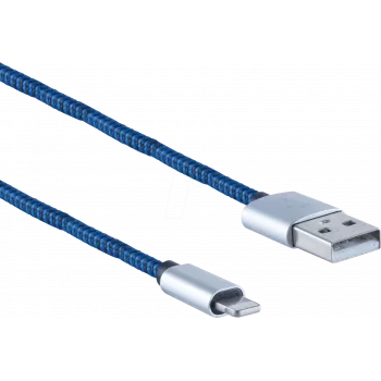 Cable Lightning ShiverPeaks BS14-50022 2 m azul