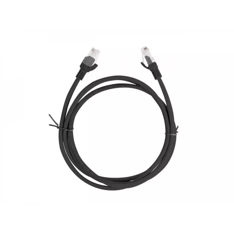 Cable de red Lanberg PCU6-10CC-0150-BK RJ-45 Cat6 1,5 m negro