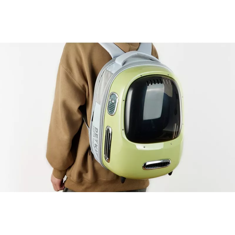 Mochila de viaje para mascotas PetKit Breezy 2 (Verde)