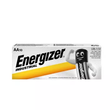 Pilas alcalinas Energizer Industrial AAA - 6 packs de 10 + 6 packs de 10 gratis