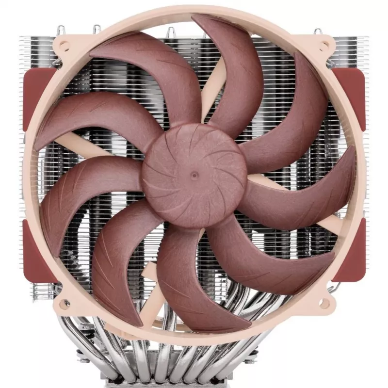 Noctua NH-D15 G2 HBC disipador de aire para CPU de doble torre, 2× ventiladores PWM de 140 mm, 1250–1500 rpm, base de cobre y heatpipes con aletas de aluminio, AM5/AM4/LGA1851/LGA1700