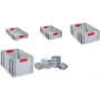 Caja de almacenamiento allit ProfiPlus 456750, gris, 40 x 60 x 22 cm