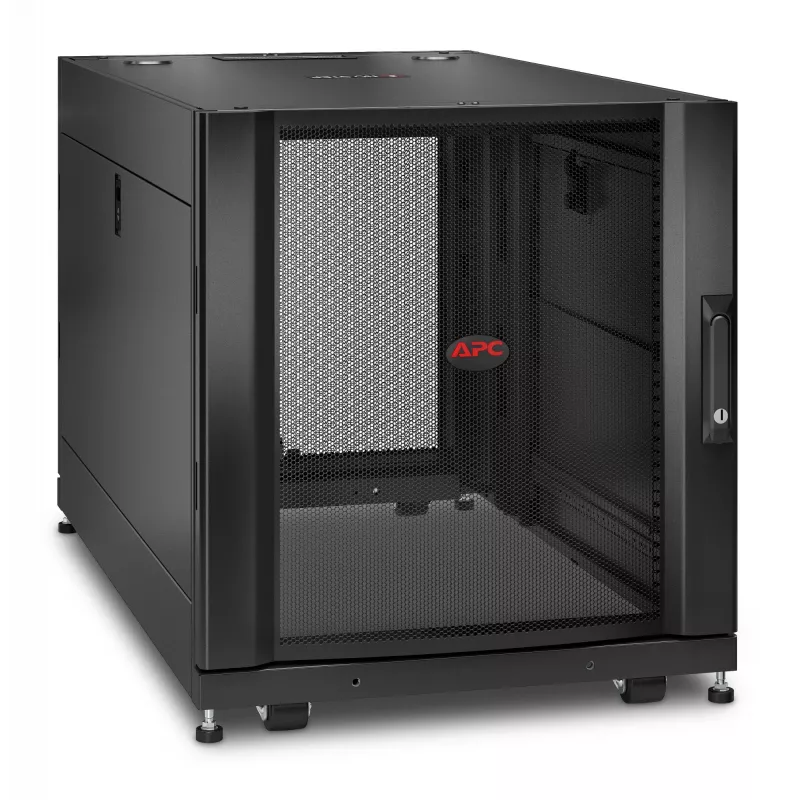 Carcasa de rack para servidores APC NetShelter SX 12U negra