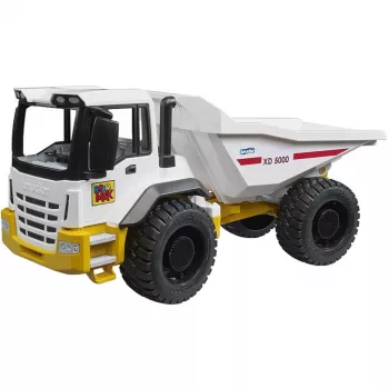 Camión volquete de juguete BRUDER ROADMAX modelo 03470 – vehículo de construcción para niños, plástico resistente, volquete móvil