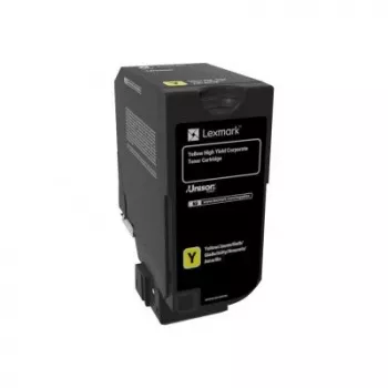Tóner LEXMARK 74C2HYE Lexmark 74C2HYE amarillo 12 000 páginas CS725de / CS725dte