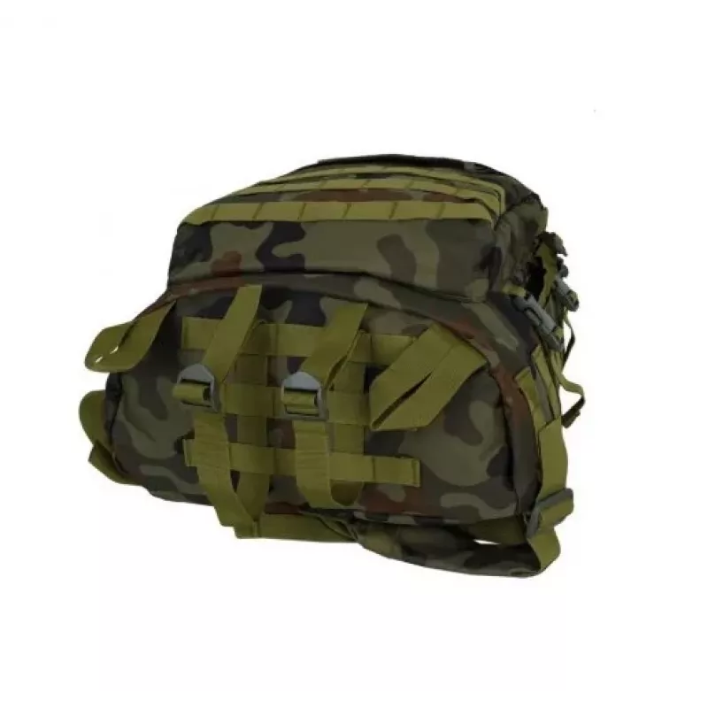 Mochila táctica GFC GFT 3-Day Assault Pack wz.93 Forest Panther — 20 L, nailon, correa pectoral, cinturón lumbar
