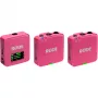 Micrófono inalámbrico RODE Wireless GO III Rosa — compacto sistema transmisor y receptor de dos canales