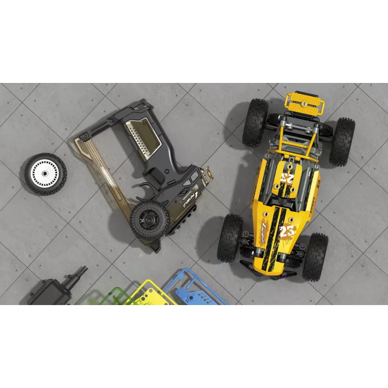 Buggy Amewi CoolRC DIY Oldscool 2WD 1:18 motor eléctrico 8+