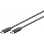 Cable USB WENTRONIC HL66507 USB 3.2 Gen 1 1,5 m USB C Negro