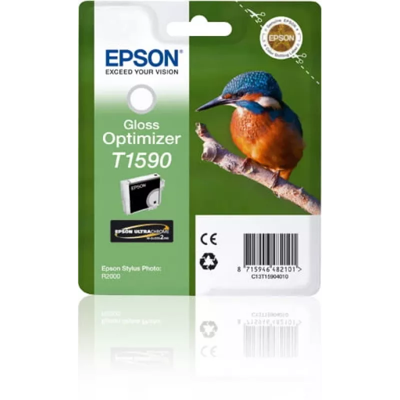 Epson T1590 Gloss Optimizer, optimizador de brillo, tinta pigmentada, 1 unidad