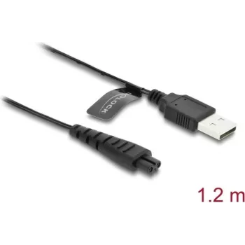 Cable de carga USB DELOCK 5 V para maquinilla eléctrica, compatible con Remington HC4250, MB4200, MB6850, XR1330 Serie
