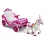 Carroza eléctrica Disney Princesas con caballo Huffy 6 V rosa