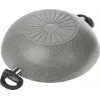 Sartén wok Ballarini Ferrara FERR8KD.36D 36 cm, revestimiento de granito, dos asas y tapa
