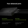 Batería externa Green Cell PBGC03 20000 mAh, LiPo, salida de 18 W, USB-C + 2× USB-A, Quick Charge 3.0, PD, negra