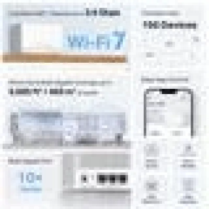 Sistema Wi-Fi Mesh TP-LINK Mercusys Halo H25BE (Wi-Fi 7, doble banda 2,4/5 GHz, 2880 Mbps) pack de 2, 3 antenas internas, blanco
