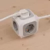 Brennenstuhl 1150090 cable alargador 1,4 m 4 salidas de corriente para interior blanco (1150090)