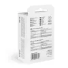Savio MB-03 ratón óptico inalámbrico, receptor USB de 2,4 GHz, 1000 DPI, 3 botones, pila AA, 99x60x39 mm, 51 g, negro