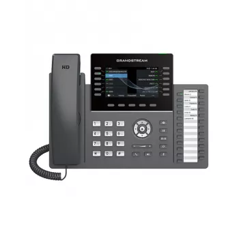 Teléfono IP Grandstream Networks GRP2636 negro 12 líneas LCD Wi-Fi