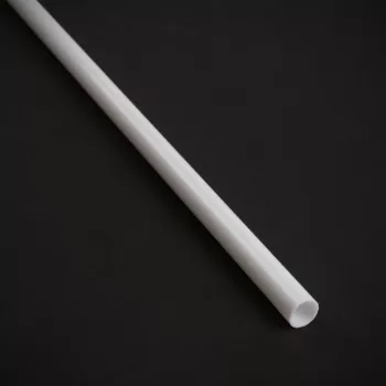 Tubo rígido BitsPower Rigid Crystal Link 12/10 mm (exterior 12 mm / interior 10 mm), longitud 1000 mm, blanco