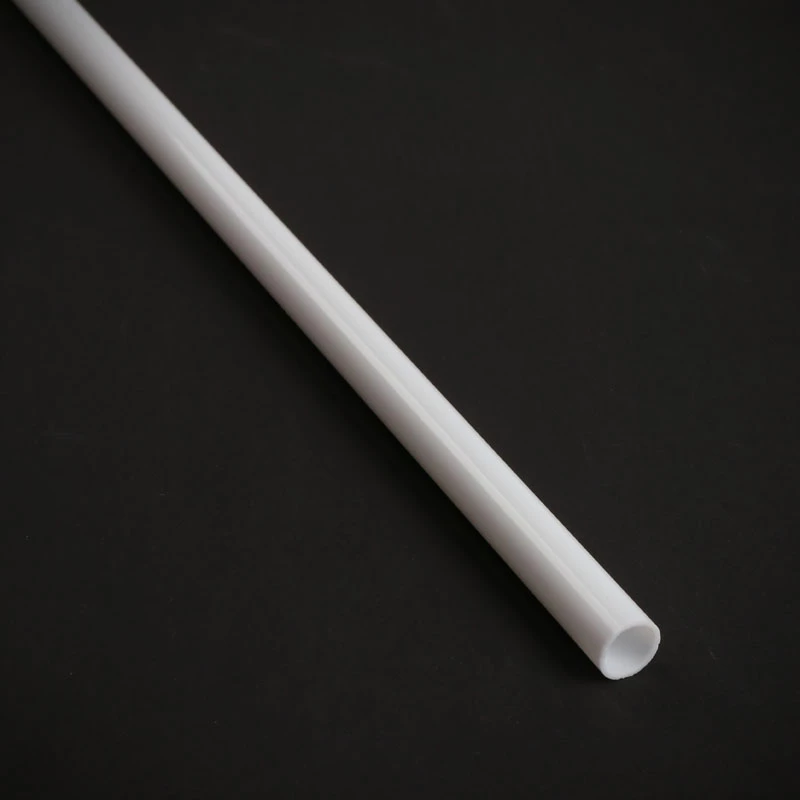 Tubo rígido BitsPower Rigid Crystal Link 12/10 mm (exterior 12 mm / interior 10 mm), longitud 1000 mm, blanco