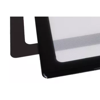 Filtro antipolvo DEMCiflex DF0506 230 mm cuadrado, negro, malla lavable, para ventilador o abertura de ventilación de 230×230 mm