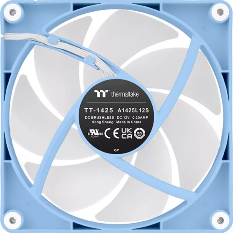 Ventilador de caja Thermaltake CT140 ARGB 140 mm pack de 2 azul