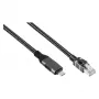 Good Connections cable Ethernet USB-C RJ45, antracita, 3,0 m