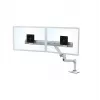 Ergotron 45-489-216 LX Desk Dual Direct Arm soporte para monitores, hasta 25 pulgadas (63,5 cm), 0,9–5 kg, blanco