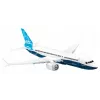Set de construcción Cobi Boeing 737-8 — 340 piezas, edad recomendada 7+, azul y blanco