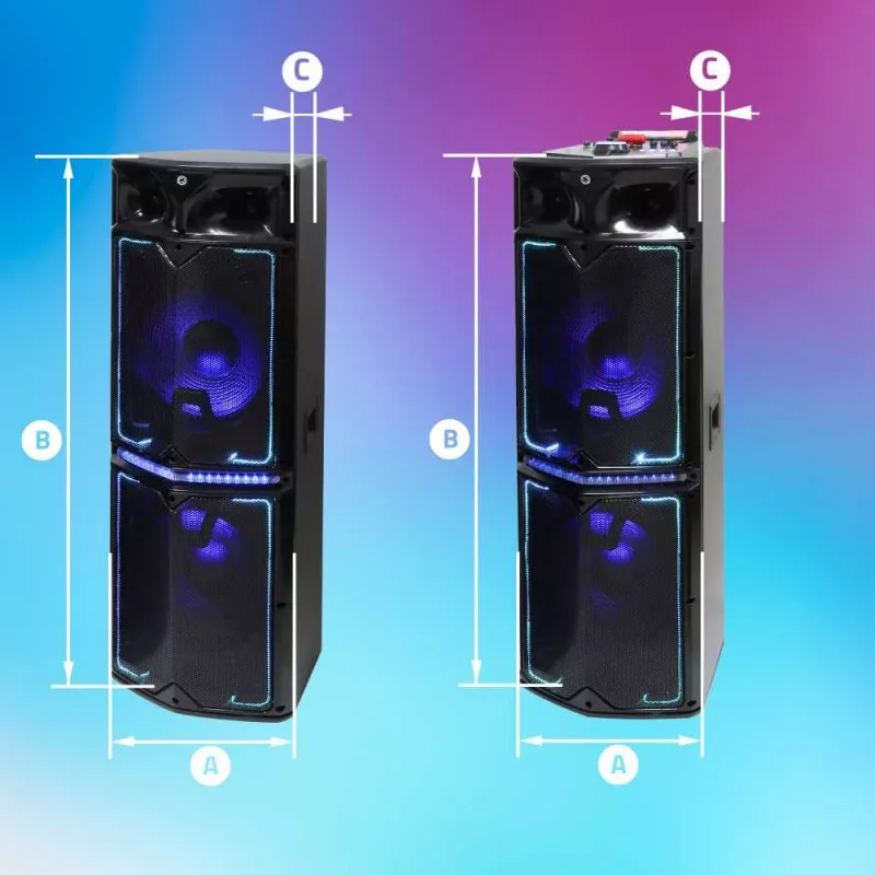 Altavoz Manta SPK1201X500D 500W