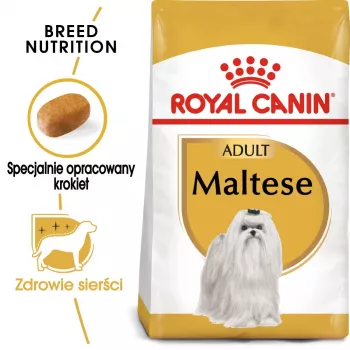 Pienso para perros Royal Canin Maltese Adult 1,5 kg – pollo, 24 % proteína, 18 % grasa