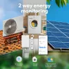 Medidor de energía AEOTEC AEOEZWA046C3A60 — tres pinzas 60 A con Z-Wave para monitorización monofásica o trifásica