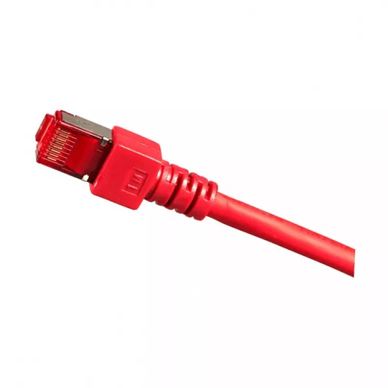 EFB-Elektronik Cable de parcheo RJ45 Cat.6 S/FTP LSZH Rojo 0,15m Fabricante: EFB Elektronik (K5512.0,15)