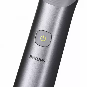 Recortadora todo en uno Philips MG5940/15 Series 5000, Acero inoxidable, 0,5 mm, 1,6 cm, 1 mm, Barba, Orejas, Nariz, Batería
